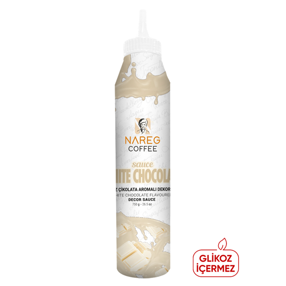 Nareg Coffee Beyaz Çikolata Dekor Sos 750 gr