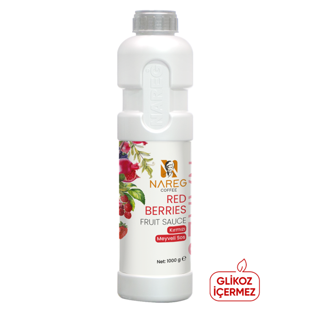 Nareg Coffee Kırmızı Meyveli Sos 1000 gr