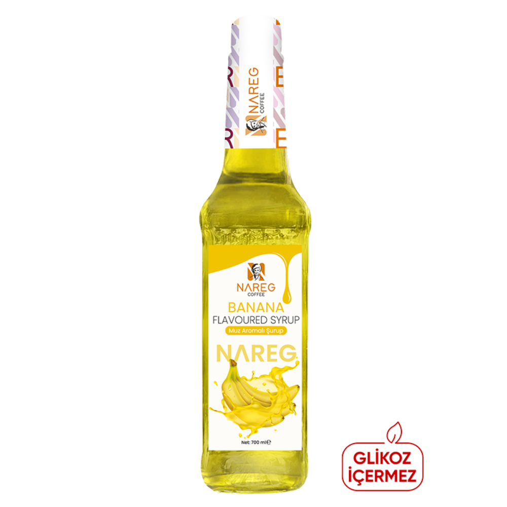 Nareg Coffee Muz Aromalı Şurup 700 ml