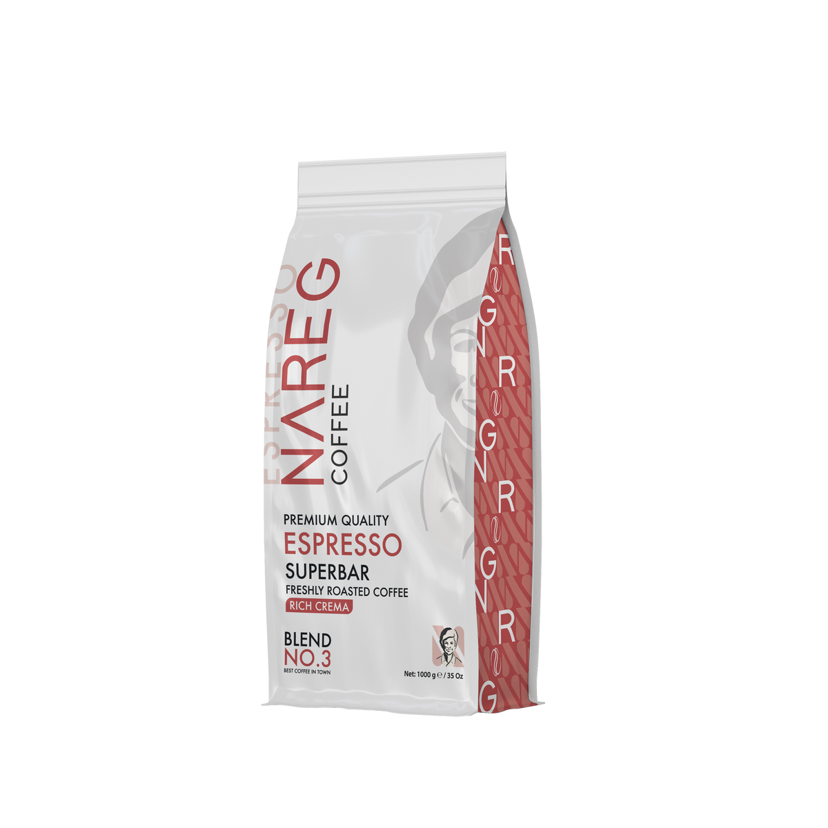 Nareg Coffee Espresso Superbar (Blend NO.3) 1000 gr