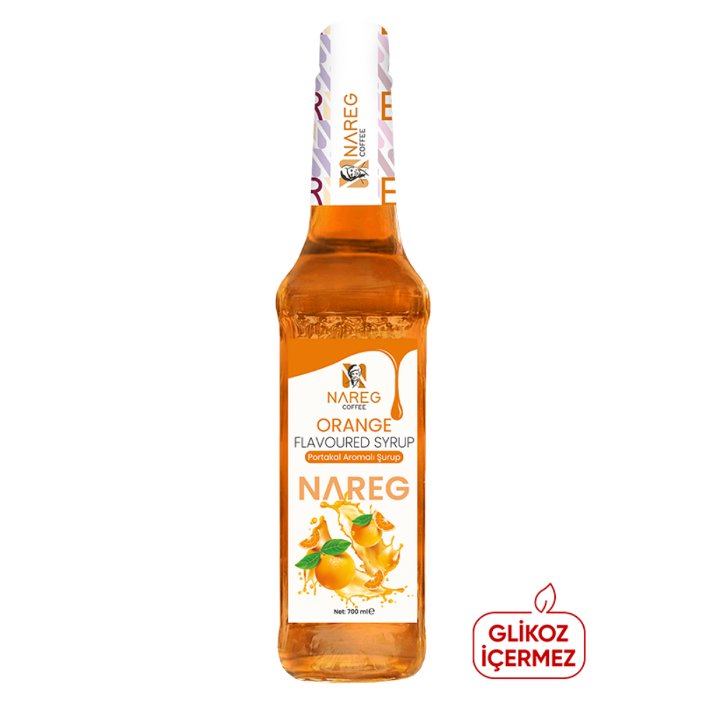 Nareg Coffee Portakal Aromalı Şurup 700 ml