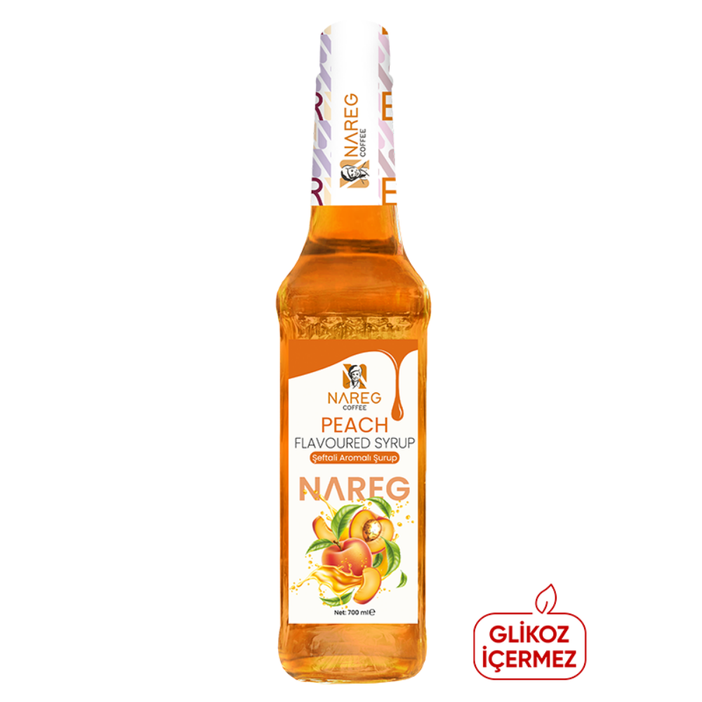 Nareg Coffee Şeftali Aromalı Şurup 700 ml